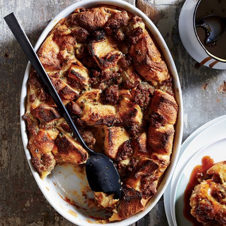 Sausage-and-Maple Bread Pudding
