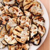 Grilled Eggplant with Yoghurt Sauce