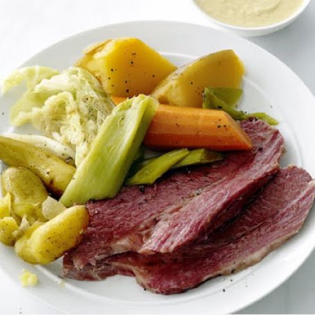 Corned Beef and Cabbage - slow cooker