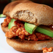 Grown Up Sloppy Joes with Ground Turkey and Avocado
