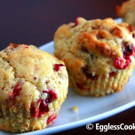Vegan Orange-Cranberry Muffins