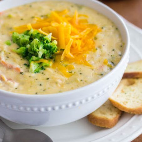Panera Broccoli Cheese Soup copycat