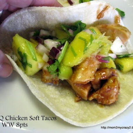 Saucy-Q Chicken Soft Tacos