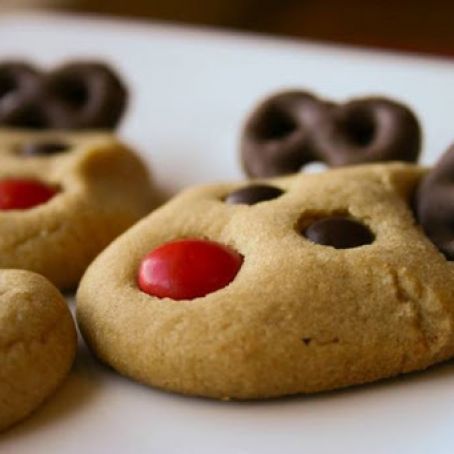 Festive Reindeer cookies ~snowflake~