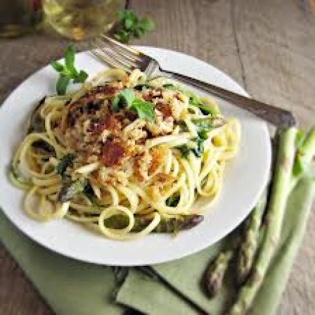 Linguine w/ Arugula, Garlic & Parmesan
