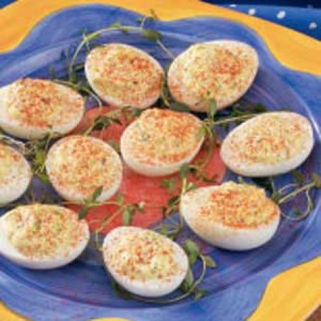 Eggs: Deviled Ham Stuffed Eggs