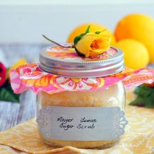 Meyer Lemon Sugar Scrub - Homemade