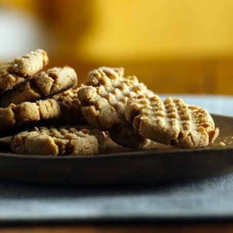 123 Peanut Butter Chewy cookeis