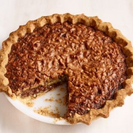Bourbon Chocolate-Walnut Pie