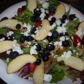 Apple, Blueberry, and Walnut Salad