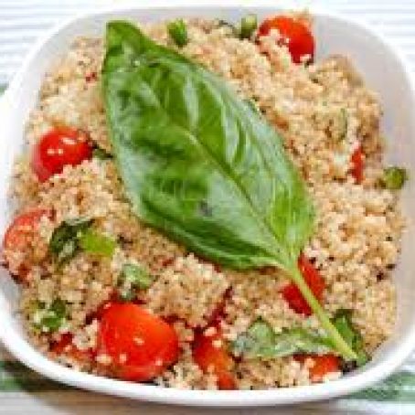 Tomato, Basil, and Couscous Salad