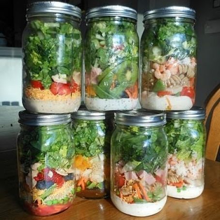 Mason Jar Salads!