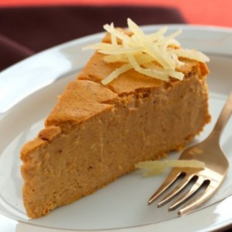 pie - Crustless Pumpkin Cheesecake