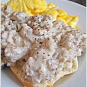 Pretty Damn Amazing Biscuits with Sausage Gravy
