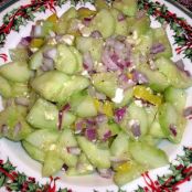 Cucumber and Pepperoncini Salad