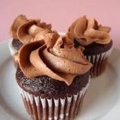 The Best Chocolate Buttercream Frosting (cupcakes)