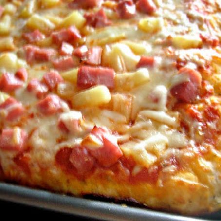 Seasoned Pan Pizza Crust