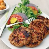 Low Carb Knife and Fork Chili Turkey Burgers