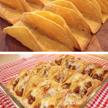 Baked Tacos- Homade Taco Shells