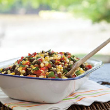Southwestern Corn-and-Black Bean Salad