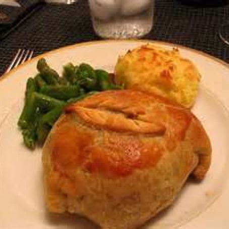 Individual Beef Wellingtons with Sherry Cream Sauce
