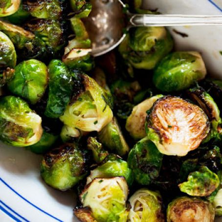 Veggies: Brussels Sprouts with Maple Syrup