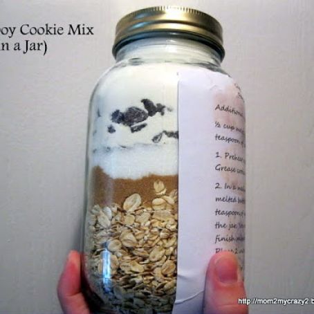 Cowboy Cookie Mix in a Jar