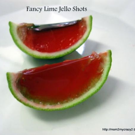 Fancy Lime Jello Shots