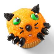 Creepy Kitten Cupcakes