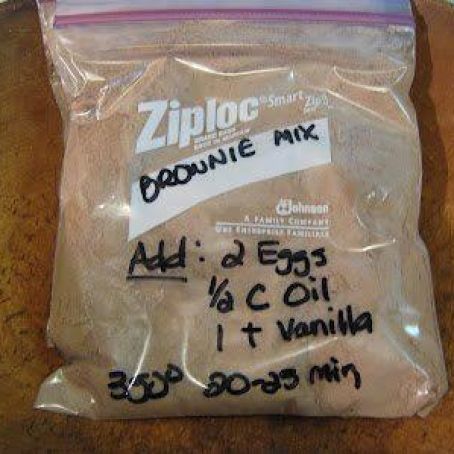 Homemade Brownie Mix