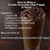 Double Chocolate Chip Frappe
