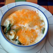 Baked Eggs With Spinach