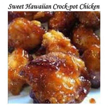Crockpot Sweet Hawaiian Chicken