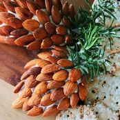 Holiday Pine Cone Cheese Ball