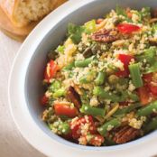 Quinoa, Green Bean and Tomato Salad