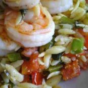 Garlic Shrimp & Orzo Salad Recipe