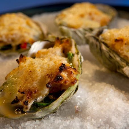 OYSTERS: Fire Roasted Oysters