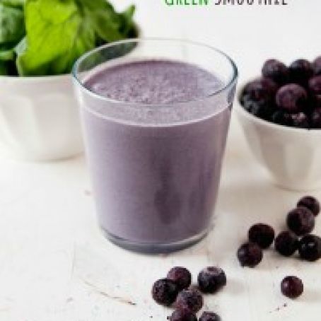 Blueberry Muffin Green Smoothie