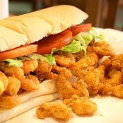 Louisiana Shrimp Po Boy Sandwich