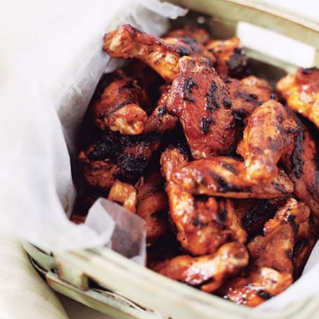 Delicious Chicken Wings with Sweet-and-Spicy Pantry Sauce