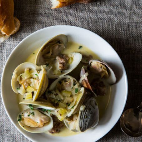 Clams with Sausage