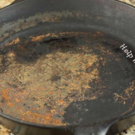 How To - Clean Cast Iron Skillet