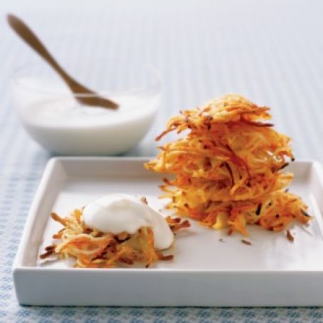 Carrot-and-Potato Latkes