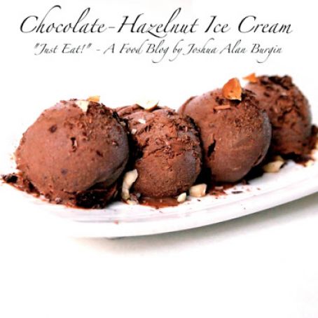 Handmade Chocolate-Hazelnut Ice Cream