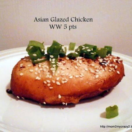 Asian Glazed Chicken (WW 5pts)