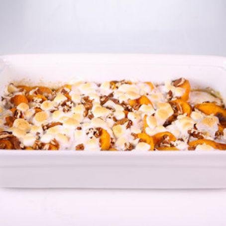 Carla Hall's Candied Sweet Potatoes with Pecans