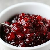 Simple & Amazing Cranberry Sauce