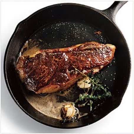 Pan Seared NY Strip Steak