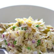 Tuna Pasta Salad with Dill and Peas
