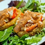 Fried Green Tomatoes with Crab Remoulade